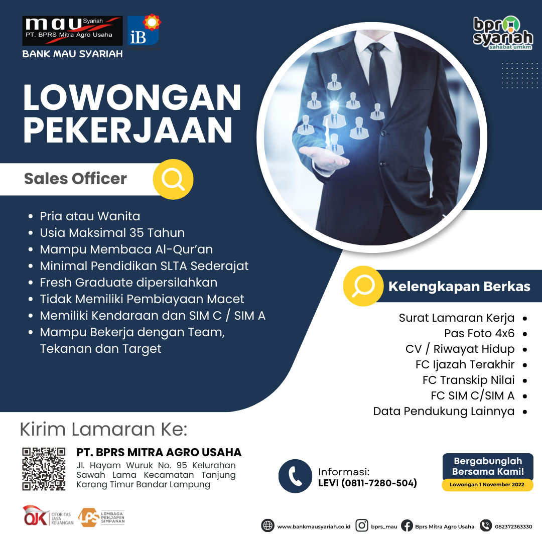 LOWONGAN SO NOVEMBER 2023
